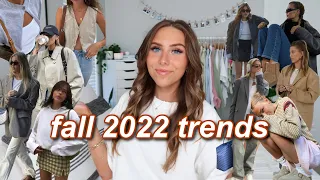FALL FASHION TRENDS 2022! | pinterest inspired, casual, cute, & wearable! (clothing essentials)