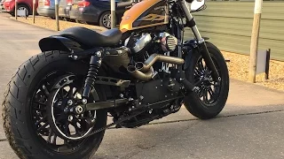 Harley Davidson Sportster 48 Customisation Series - Part 3 - CUSTOM EXHAUST