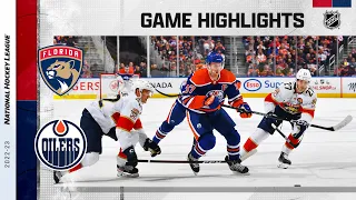 Panthers @ Oilers 11/28 | NHL Highlights 2022