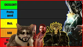 The Absolutely Definitive Immersive Sim Tier List