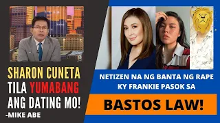 SHARON CUNETA TILA YUMABANG? | NETIZEN NA NG RAPE THREAT KAY FRANKIE PANGILINAN PASOK SA BASTOS LAW