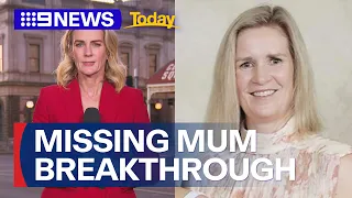 Missing Ballarat mother breakthrough following murder charge | 9 News Australia