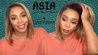 Janet Collection Synthetic Melt 13x6 Lace Frontal Wig - ASIA +GIVEAWAY --/WIGTYPES.COM