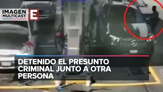 CDMX: Automovilista atropella a ladrón cuando cometía un asalto en gasolinera