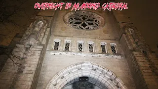 Scary Noises Inside a Massive Abandoned Cathedral Overnight (Haunted Cathedral?)