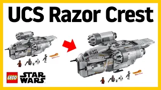 UCS Razor Crest 🚀 Jak duży będzie Brzeszczot UCS z 2022 roku??? LEGO Star Wars The Mandalorian