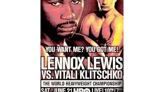 Lennox Lewis Vitali Klitschko Леннокс Льюис Виталий Кличко