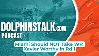 Miami Should NOT Take WR Xavier Worthy in Rd 1