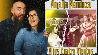 Amalia Mendoza - A Los Cuatro Vientos (REACTION) with my wife