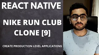 Redux in React Native | NIKE RUN CLUB [9] | Production Level Application