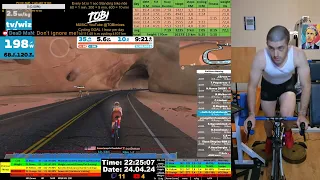 Zwift Cycling Workout Live Stream 24.04.2024 zv