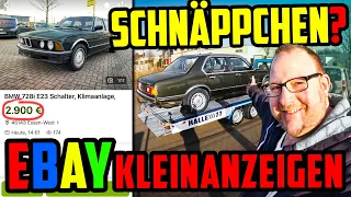 Marco muss SCHNELL HANDELN! - BMW E23 728i - So läuft der OLDTIMER Kauf!