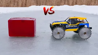 Experiment: Monster Truck vs XXL Jelly