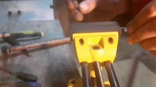 Making a Dimple Pick.