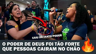 Sulamita Alves: Meu Deus! Foi tanto poder de Deus que pessoas chegaram a cair no chão