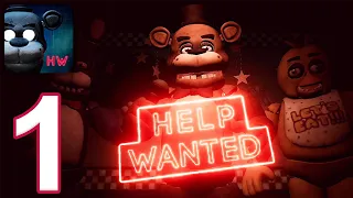 FNAF Help Wanted Mobile - Gameplay Walkthrough Part 1 - Tutorial (iOS, Android)