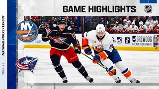 Islanders @ Blue Jackets 3/24 | NHL Highlights 2023