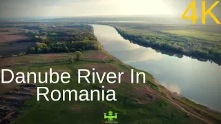 Drone flight | Mavic 2 Zoom | over Danube river in romania (2019).