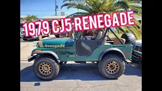 1979 Jeep CJ5 Renegade Walk around! BEAUTIFUL CLASSIC RIG!