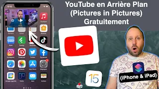 YouTube en Arrière Plan (Pictures in Pictures) Gratuitement  iOS 15 et supérieur - iPhone / iPad