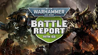 Imperial Knights vs Orks Warhammer 40k 10th Edition Battle Report Ep 84