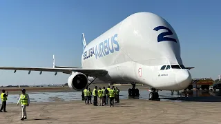 Chegada do Beluga em Campinas