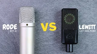 Rode NT1-A vs Lewitt LCT 440 Pure // Which Microphone Should You Buy?