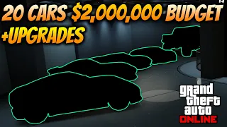 GTA 5 - 20 Car Garage With a $2,000,000 Budget | GTA Garage Builds