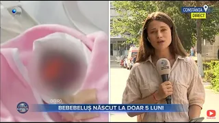 Stirile Kanal D (24.08.2022) - Bebelus nascut la doar 5 luni  | Editie de pranz