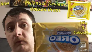 My Snack Reviews: Golden Oreos