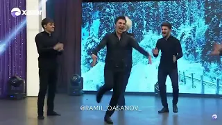 Ramil Qasanov Dance group Xezer tv 2018 Lezginka  ЛЕЗГИНКА