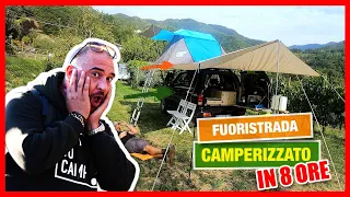 Abbiamo camperizzato (in 8 ore) il fuoristrada | Waytocamp tent