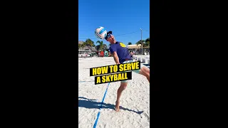 Volleyball (Short) Tips | How to Serve a Skyball