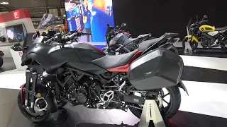 The new 2022 YAMAHA NIKEN 900GT 3wheels motorcycle walkaround