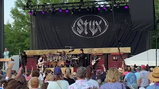 STYX “The Grand Illusion” live Aug 4, 2023 Indiana State Fair