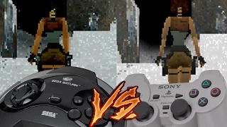 Sega Saturn Vs PlayStation - Tomb Raider