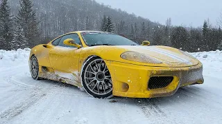 Yellow Snow // An Epic Ferrari Capristo Stage 3 Exhaust Showcase