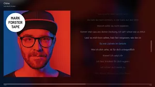 Mark Forster - Chöre | Lyrics