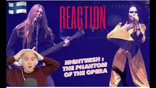 Who is he ?? FIRST TIME REACTION to Phantom of the Opera by Nightwish