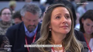 "Sozialstaat der Zukunft" auf dem Parteitag der SPD (Teil 3)  am 07.12.19