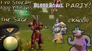 Just Roll Sixes! Blood Bowl 2 Highlight (the Sage vs cKnoor)