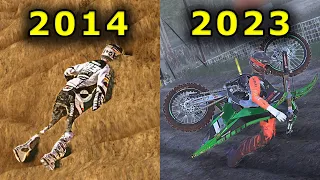 Evolution of CRASHES in MXGP Games