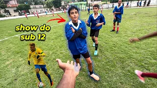 JOGO Palácio vs Bandeirantes - amistoso sub 12