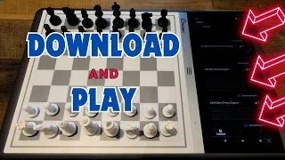 Chessnut EVO - How to download and play against chess engines