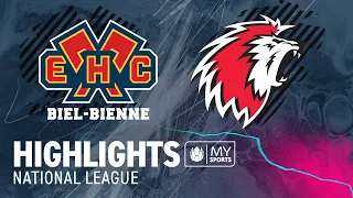 HC Bienne - Lausanne HC 3-2 (2-0; 0-2; 1-0)