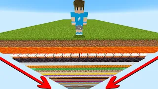 CHUNK com CAMADAS ALEATÓRIAS no Minecraft