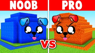 NOOB vs PRO: Dom WODA vs LAWA w Minecraft