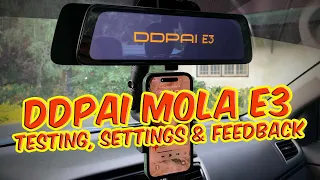 DDPAI Mola 3 Dash Camera   Testing, Settings and Feedback