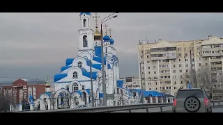 Казань, улицы города, Сахарова, Храм Александра Невского, март 2023