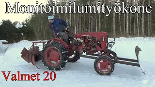 Monitoimilumityökone Valmet 20